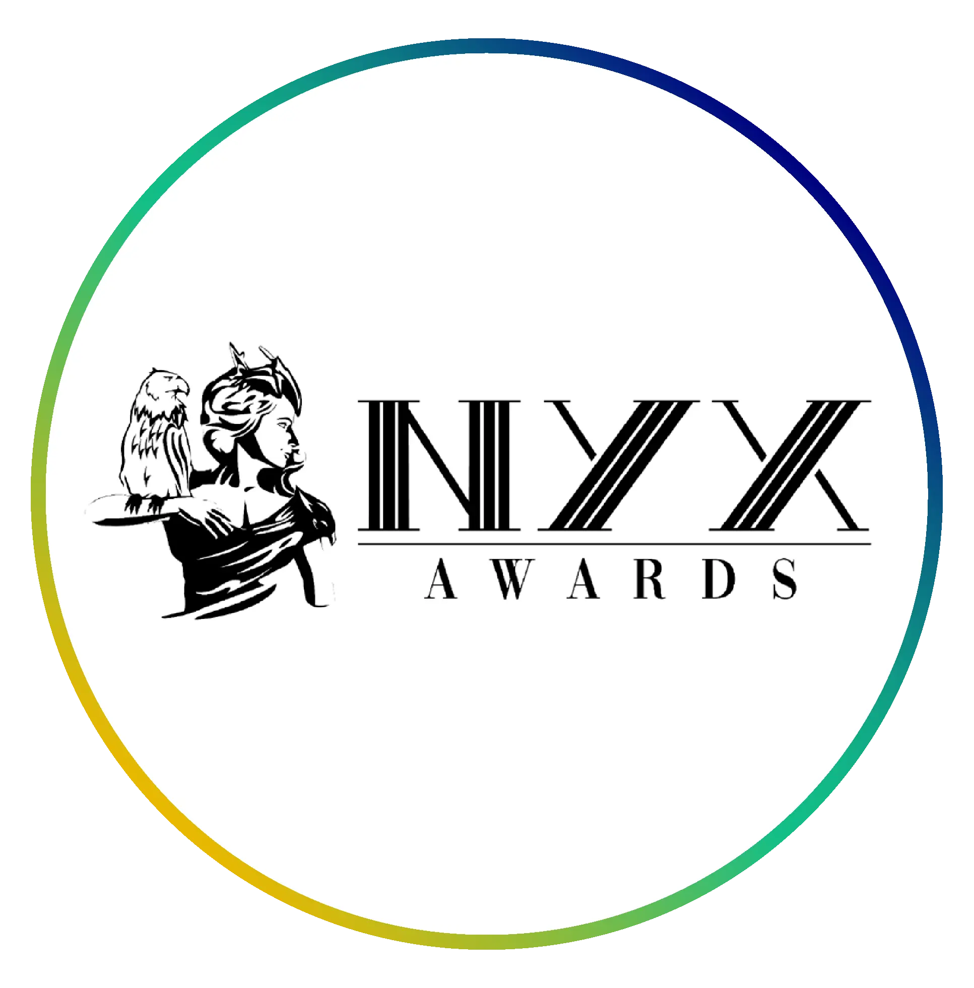 NYX Awards marketing gold winner badge
