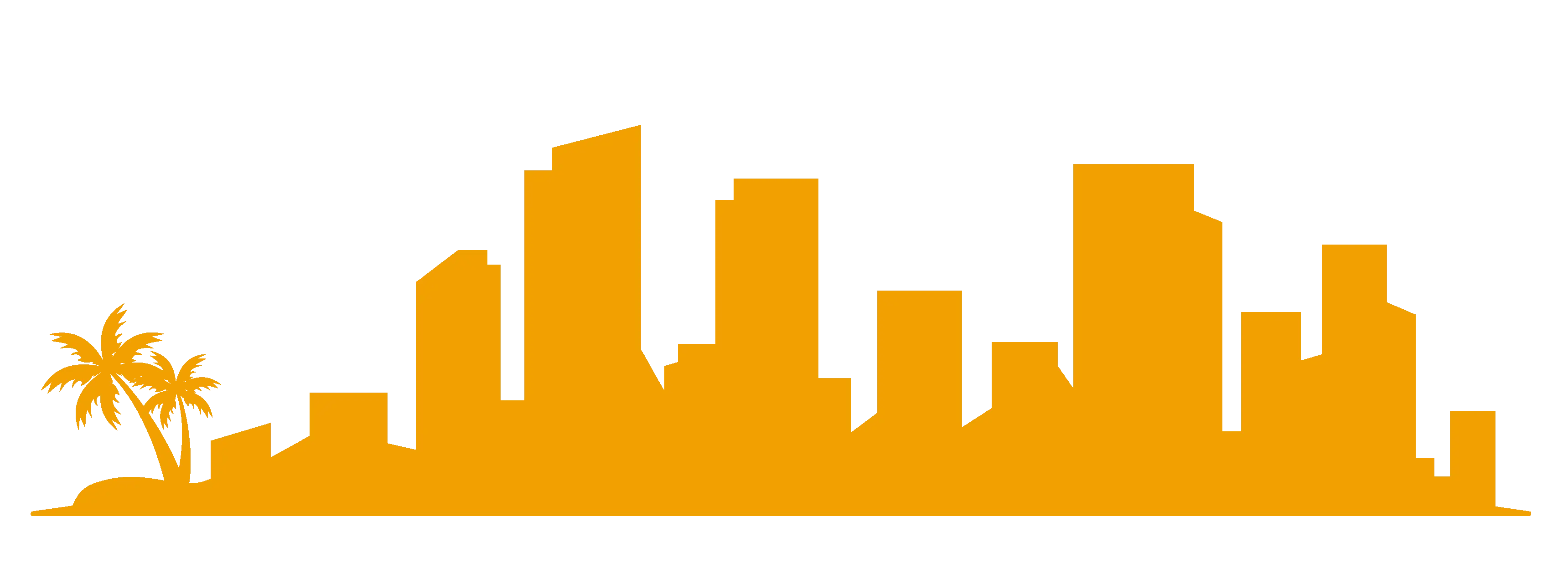 Miami South Florida downtown coastal skyline